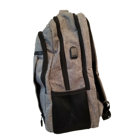 QINOL Travel men Backpack Laptop With Usb Charging Port Anti Theft Work Bookbags - Picture 3 of 8